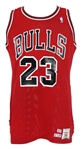 1989-90 Michael Jordan Chicago Bulls Game Worn Road Jersey (MEARS A10)