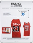 1989-90 Michael Jordan Chicago Bulls Game Worn Road Jersey (MEARS A10)