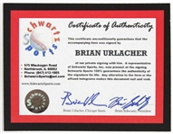 2000's Brian Urlacher Chicago Bears Signed Jersey (JSA)