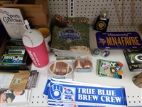 1980s-2000s Baseball, Football, & Basketball Bobble Heads, Pinbacks, Schedules, Photos, and more (Lot of 450+)