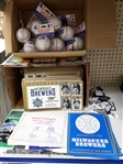 1980s-2000s Baseball, Football, & Basketball Bobble Heads, Pinbacks, Schedules, Photos, and more (Lot of 450+)