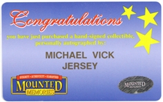 2000's Michael Vick Atlanta Falcons Signed Jersey (JSA)