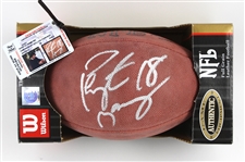 1998-2011 Peyton Manning Indianapolis Colts Signed ONFL Tagliabue Football (JSA)