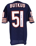 2000s Dick Butkus Chicago Bears Signed Jersey (JSA)