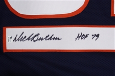 2000's Dick Butkus Chicago Bears Signed Jersey (JSA)