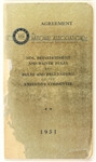 1951 National Association of Professional Baseball Leagues Agreement of Rules and Regulations 