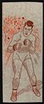 1950s Joe Louis 3"x 7" Iron-On Transfer 