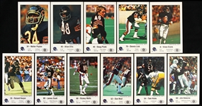 1981 Chicago Bears Police & Kiwanis Club Trading Cards Including Walter Payton, Jim Osborne and more (Lot of 11)