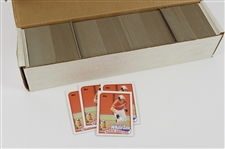 1989 Robin Ventura 800-Count Factory-Fresh Topps Rookie Cards (Pristine Cards Pulled Directly From Vending!) 