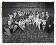 1968 National Football League Players Association 8"x 10" Original Photo w/ Henry Shapiro, James Howard, and more