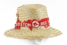 1960s Boston Red Sox Vintage Straw Hat