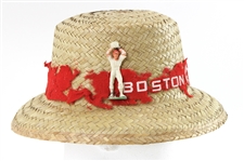 1960s Boston Red Sox Vintage Straw Hat