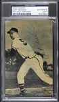 1951-1956 Chet Nichols Boston/Milwaukee Braves Signed 3"x 5" Photo (PSA/DNA Slabbed)