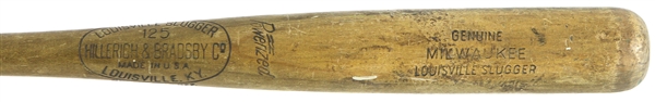 1953-60 Milwaukee Braves H&B Louisville Slugger Professional Model Fungo Bat (MEARS LOA)