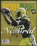 2006 Greg Jennings Green Bay Packers Signed Packer Report (JSA)