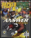 2008 Ryan Grant Green Bay Packers Signed Packer Report (JSA)