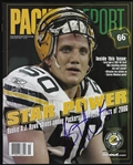 2007 A.J. Hawk Green Bay Packers Signed Packer Report (JSA)