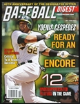 2013 Yoenis Cespedes Oakland As Baseball Digest 