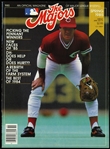 1985 Pete Rose Cincinnati Reds The Majors Magazine 