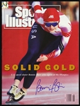 1992 Bonnie Blair Olympic Speed Skater Signed Sports Illustrated (JSA)