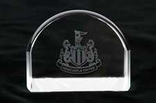 Newcastle United Football Club Paperweight & Soccer Tie Pins (Lot of 6)