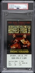 1997 Evander Holyfield vs Mike Tyson Boxing Match Ticket Stub (PSA/DNA Slabbed)
