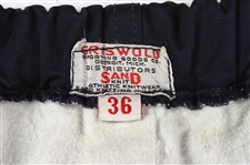 1950's Detroit Pistons Game Worn Warmup Pants (MEARS LOA)
