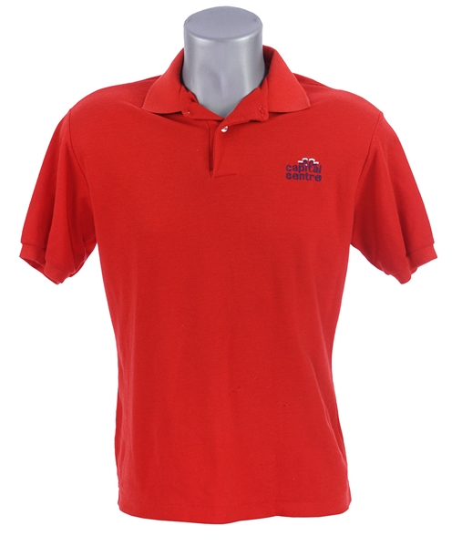 1980s Washington Capitals Capital Centre Polo Shirt 
