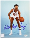 1967-1977 Walt Frazier New York Knicks Signed 8"x 10" Photo *JSA*