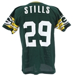 1985-88 Kenny Stills Green Bay Packers Home Jersey (MEARS LOA)