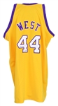 1972 Jerry West Los Angeles Lakers Signed All Star Game Mitchell & Ness Throwback Jersey (JSA)
