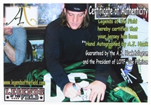2000's AJ Hawk Green Bay Packers Signed Jersey (JSA)