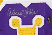 2000's Kareem Abdul Jabbar Los Angeles Lakers Signed Jersey (JSA)