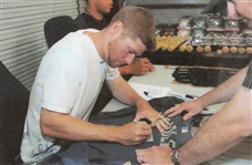 2009 Chase Headley San Diego Padres Signed Game Worn Batting Practice Jersey (MEARS LOA/JSA)