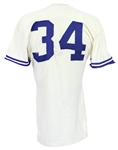 1954 Lew Carpenter Detroit Lions Game Worn Road Jersey (MEARS A9) One Year Only Style