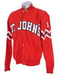 1987-90 Jayson Williams St. Johns Redmen Game Worn Warmup Jacket (MEARS LOA)