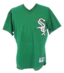 1992 Scott Hemond Chicago White Sox Signed St. Patricks Day Jersey (MEARS LOA/JSA)