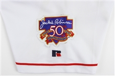 1997 Mark Wiley Cleveland Indians Game Worn Home Jersey (MEARS LOA)
