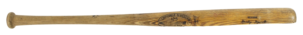 1965-68 Mickey Mantle New York Yankees H&B Louisville Slugger Professional Model Bat (MEARS LOA)