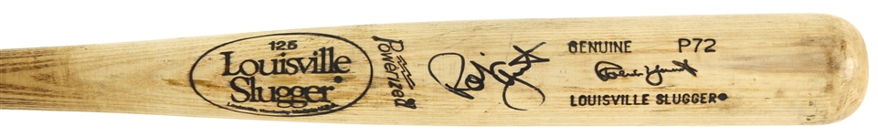 1986-89 Robin Yount Milwaukee Brewers Signed Louisville Slugger Professional Model Bat (MEARS LOA & PSA/DNA)