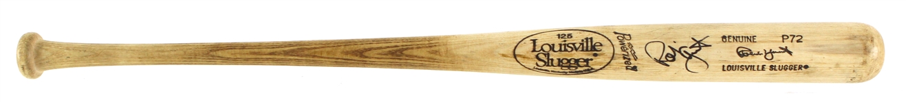 1986-89 Robin Yount Milwaukee Brewers Signed Louisville Slugger Professional Model Bat (MEARS LOA & PSA/DNA)