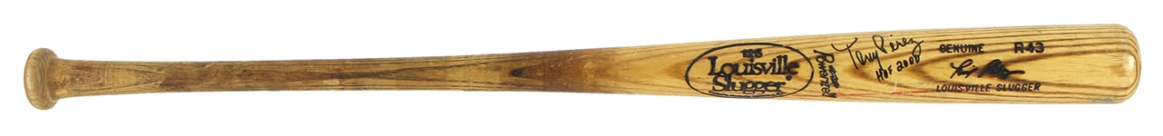 1983-86 Tony Perez Cincinnati Reds Signed Louisville Slugger Professional Model Game Used Bat (MEARS A9 & PSA/DNA)