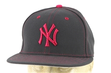 2016 (May 8) Brian McCann New York Yankees Game Worn Mothers Day Cap (MEARS LOA/MLB Hologram/Steiner)