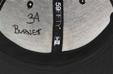 2015 (May 25) AJ Burnett Pittsburgh Pirates Game Worn Memorial Day Cap (MEARS LOA/MLB Hologram)