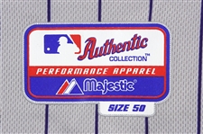 2009 Mark Strittmatter Colorado Rockies Signed Game Worn Jersey (MEARS LOA/JSA/Team Letter)