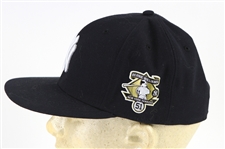 2015 (May 24) Jose Pirela New York Yankees Game Worn Bernie Williams Number Retirement Cap (MEARS LOA/MLB Hologram/Steiner)