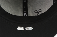 2015 (May 24) Jose Pirela New York Yankees Game Worn Bernie Williams Number Retirement Cap (MEARS LOA/MLB Hologram/Steiner)