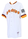 2014 (May 22) Josh Johnson San Diego Padres Game Worn 1984 Throwback Jersey (MEARS LOA)