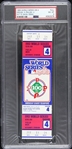 1983 Baltimore Orioles vs Philadelphia Phillies World Series Game 4 Full Ticket (PSA/DNA Slabbed) 