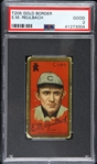1911 E.M. Reulbach Chicago Cubs T205 Gold Border Trading Card (PSA/DNA Slabbed)